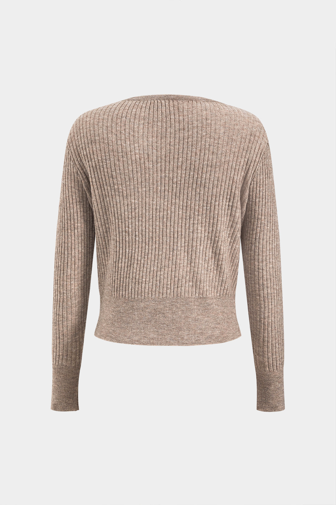 De Paris™ | Ensemble Tricot : Haut Boutonné à Col V et Pantalon