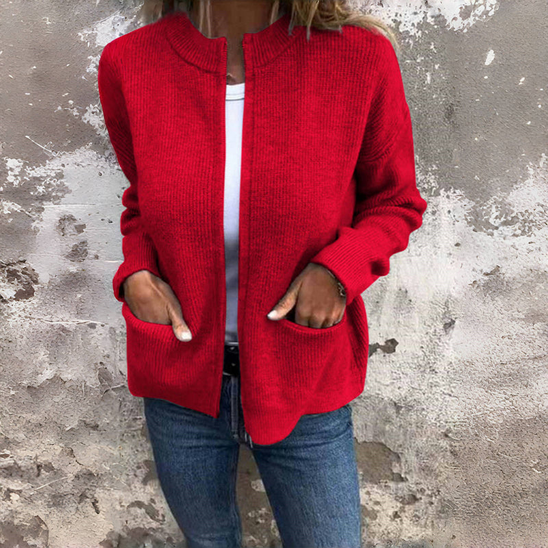 De Paris™ | Cardigan Tricoté Décontracté