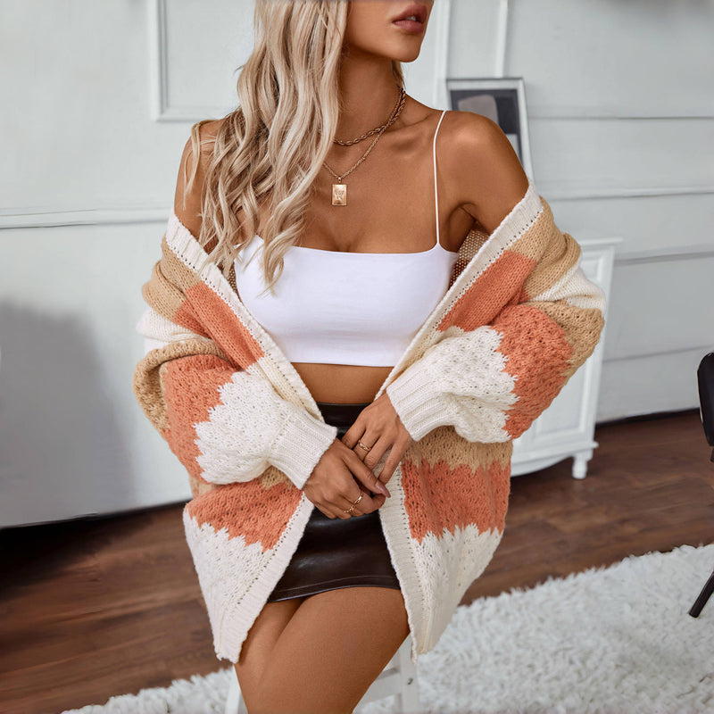 De Paris™ | Cardigan Tricoté Décontracté