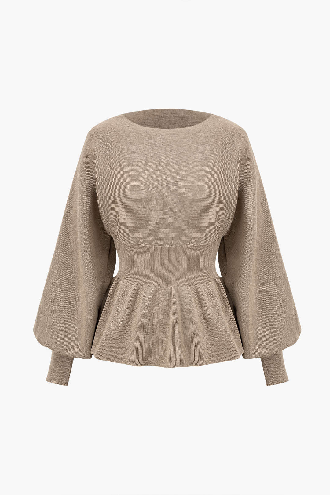 De Paris™ | Ensemble Tricot : Haut à Manches Gigot et Jupe