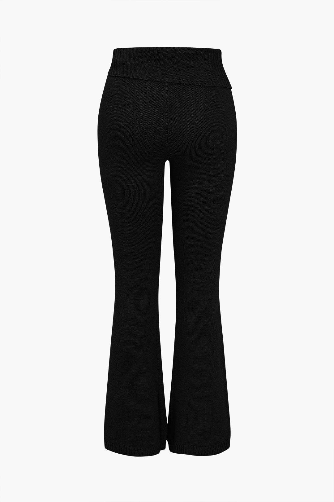 De Paris™ | Ensemble Tricot Uni : Haut à Capuche et Pantalon Asymétrique