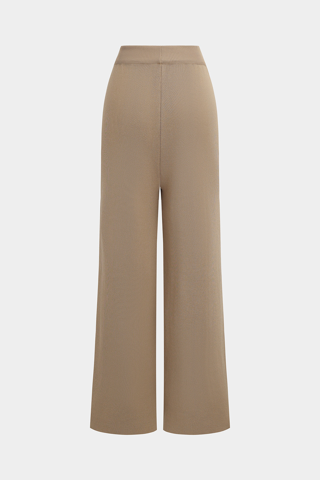 De Paris™ |Ensemble Tricoté Ceinturé : Haut à Boutons et Pantalon Large