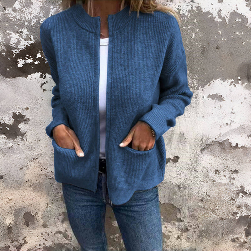 De Paris™ | Cardigan Tricoté Décontracté