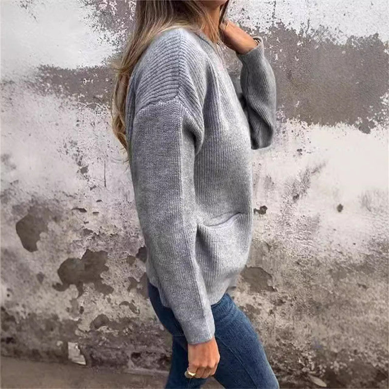 De Paris™ | Cardigan Tricoté Décontracté