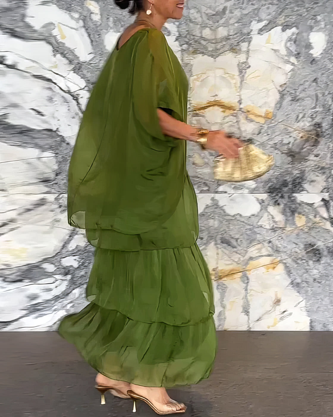 De Paris™ | Élégance Chloé – Robe artistique à coupe ample