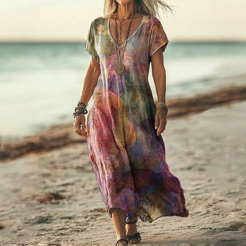 Robe Dégradée Vintage