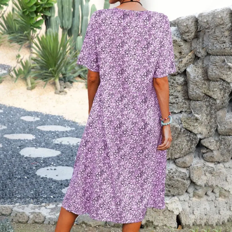 De Paris™ | Robe Fleurie Décontractée
