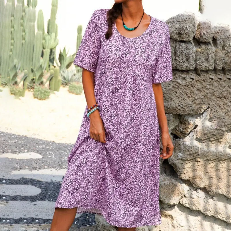 De Paris™ | Robe Fleurie Décontractée