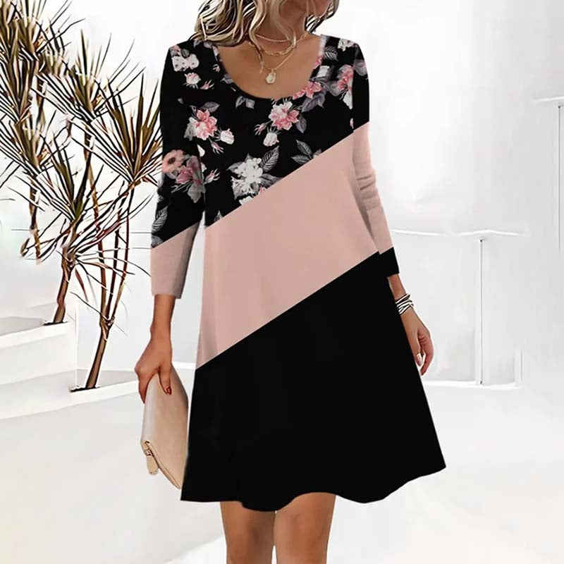 Robe Vintage À Imprimé Floral