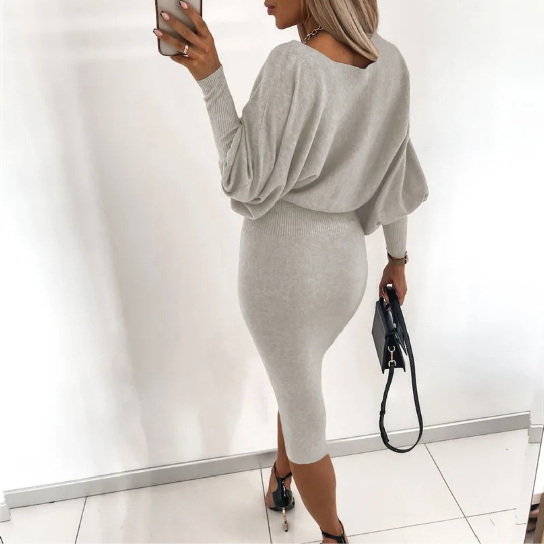 De Paris™ |Robe Midi Élégante