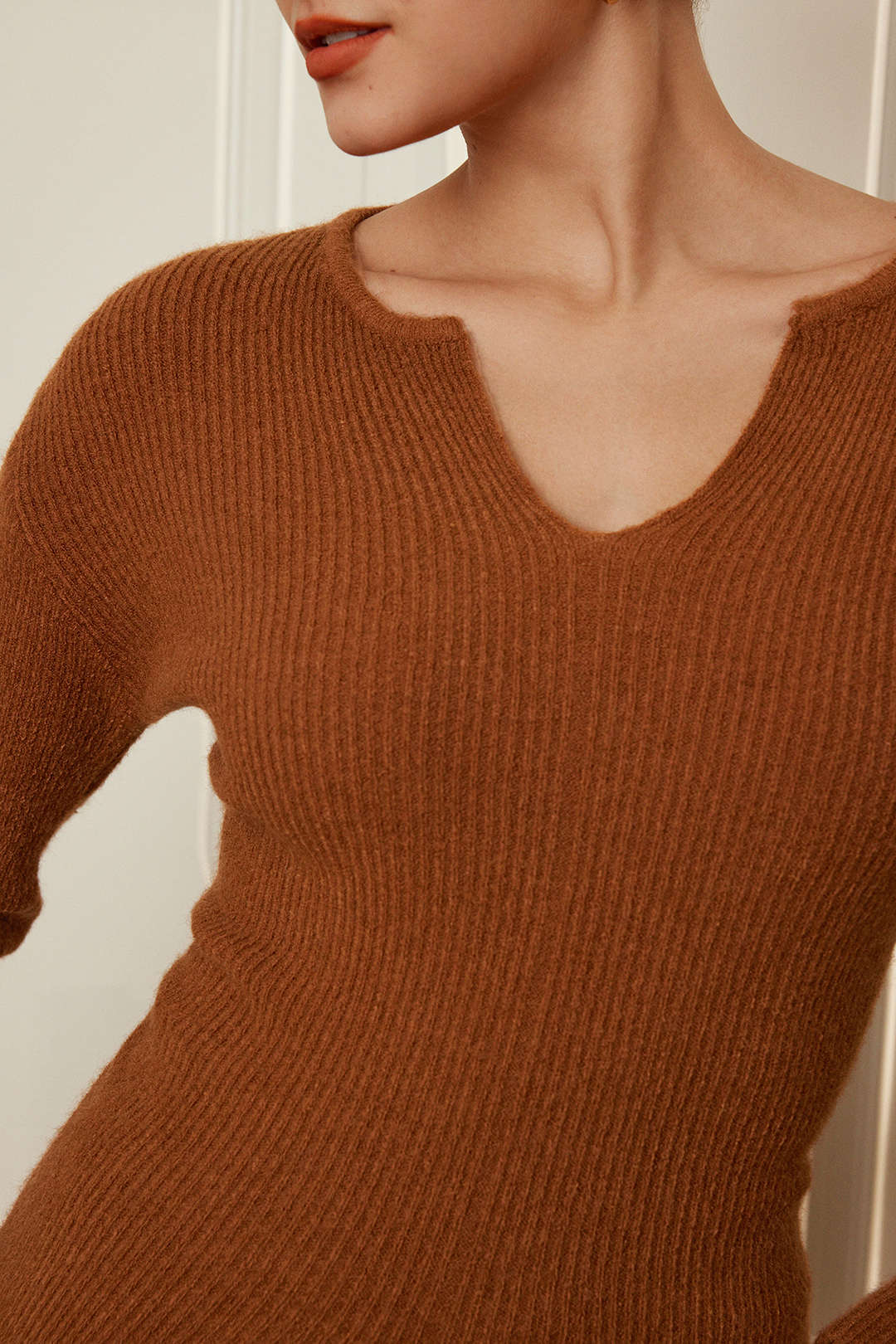 De Paris™ | Ensemble Pull Découpé et Jupe