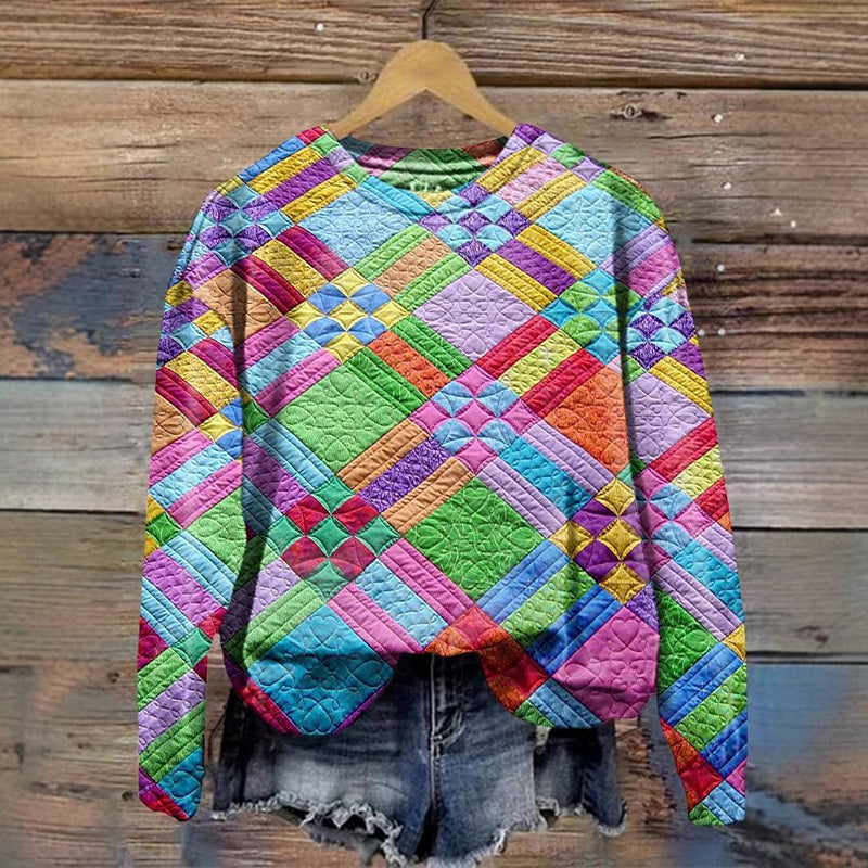 Sweat-Shirt Décontracté Coloré