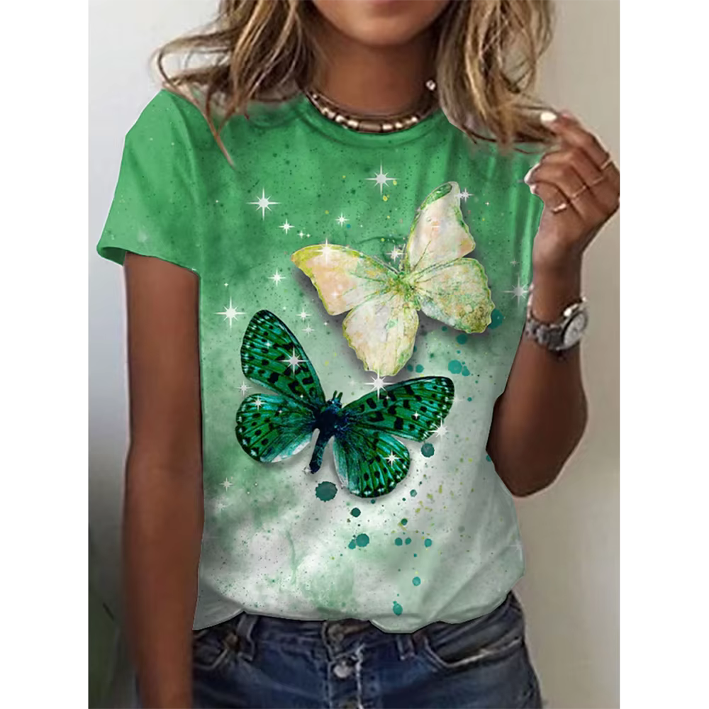 De Paris™  | t-shirts d'été pour papillons