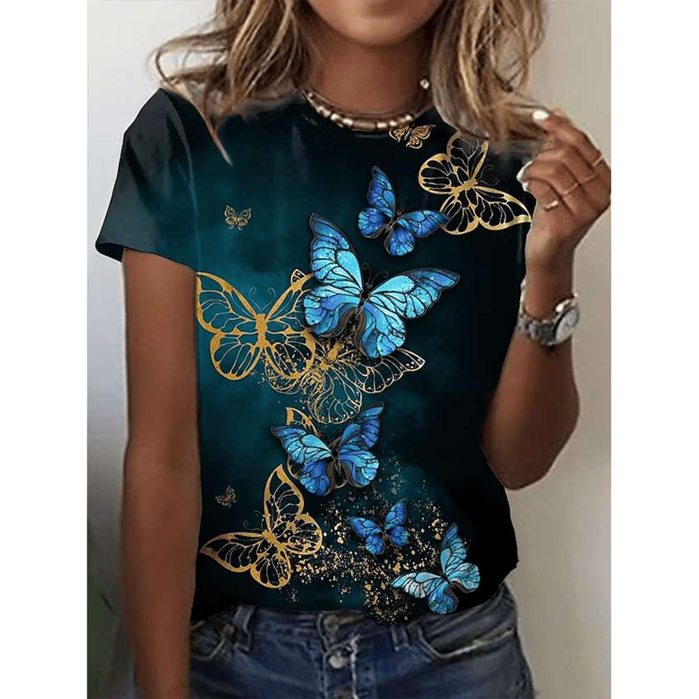 De Paris™  | t-shirts d'été pour papillons