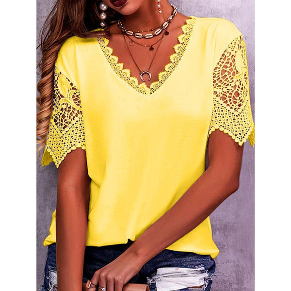 De Paris™ | t shirt élégant col v