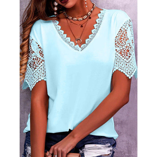 De Paris™ | t shirt élégant col v