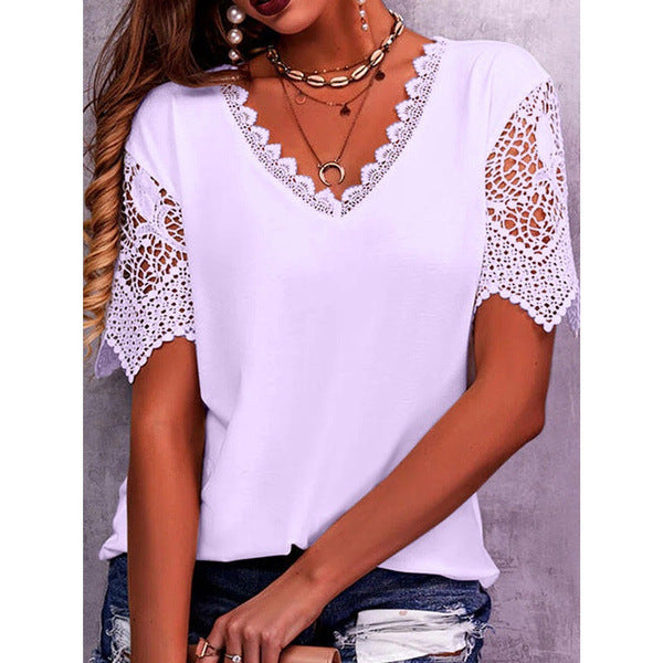 De Paris™ | t shirt élégant col v
