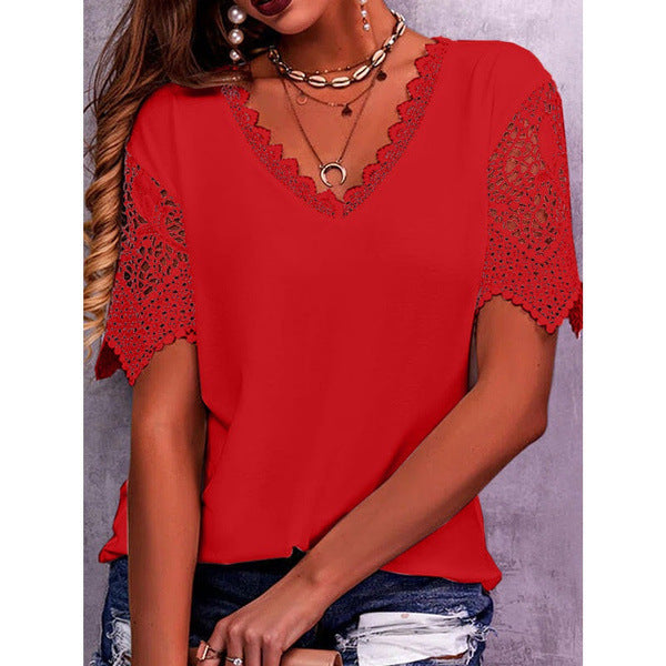 De Paris™ | t shirt élégant col v