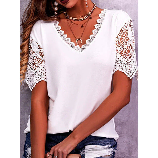 De Paris™ | t shirt élégant col v