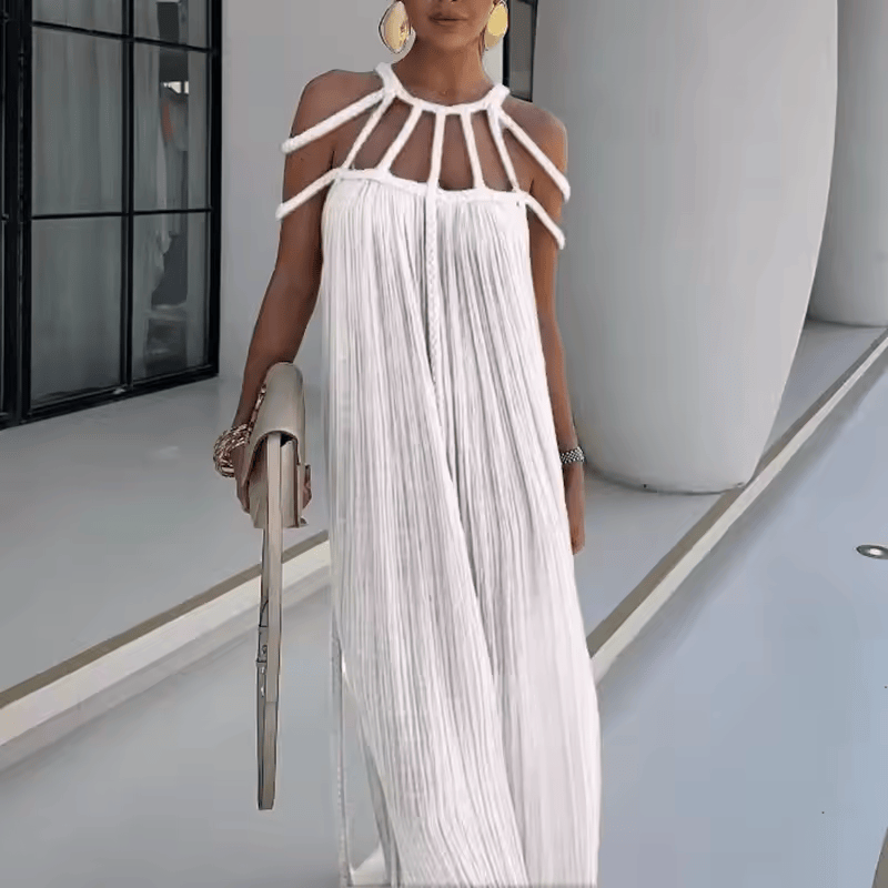 De Paris™ | Robe élégante à col rond