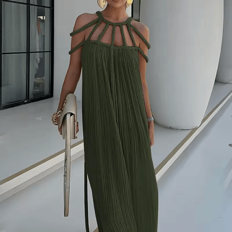 De Paris™ | Robe élégante à col rond