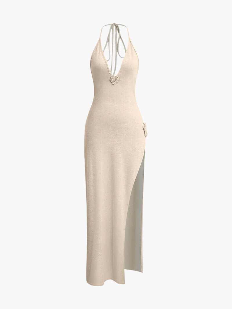 De Paris™ |Robe d'été longue Rosette