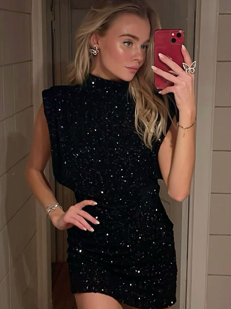 De Paris™ | Robe pailletée Annie