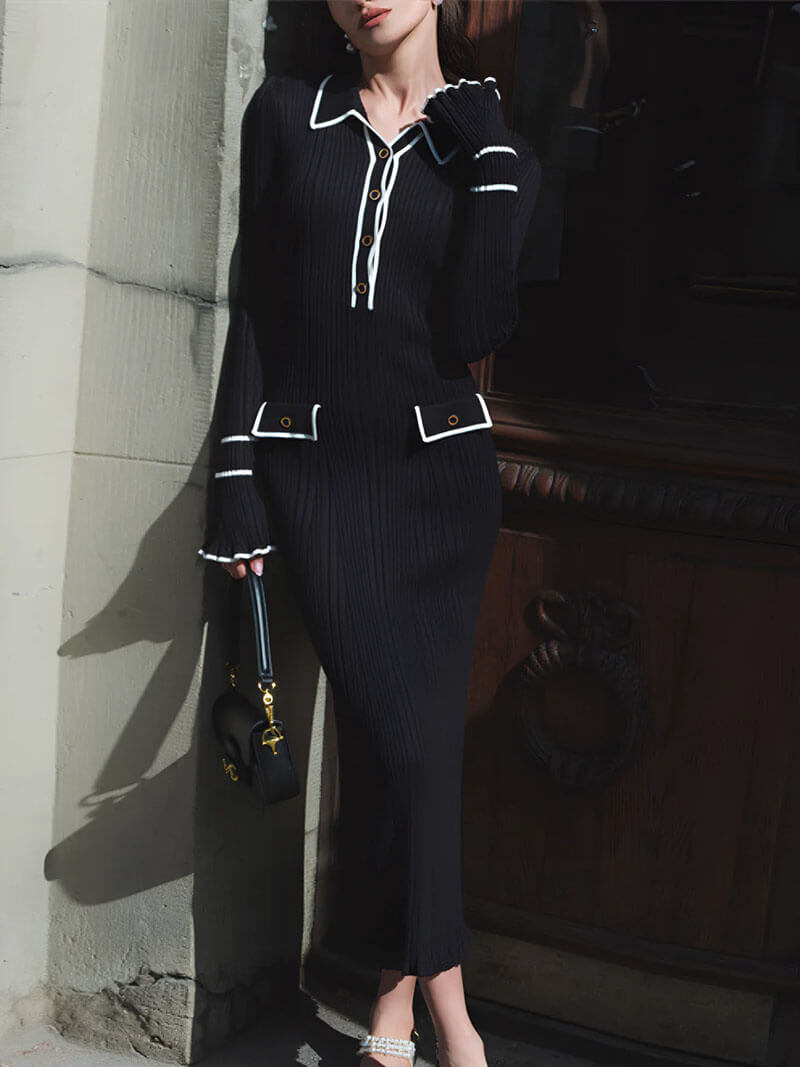 De Paris™ | Robe midi Léonor
