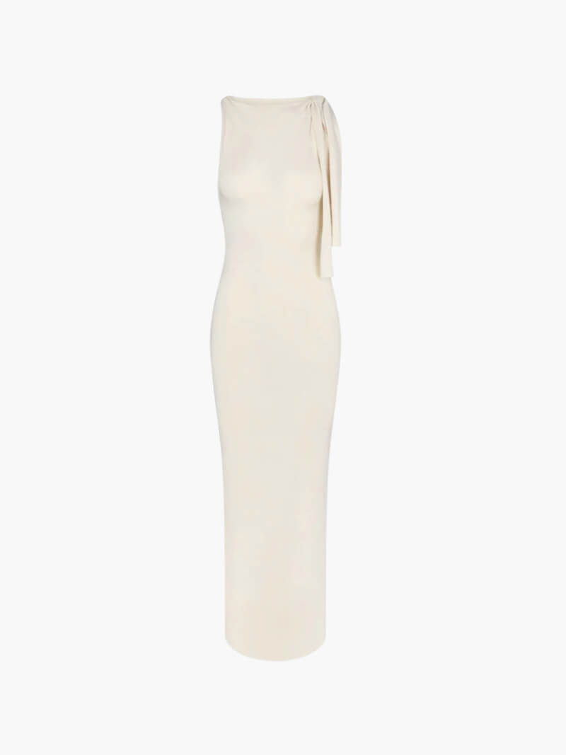 De Paris™ | Robe longue nouée Kylie
