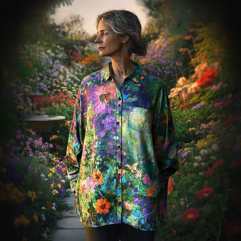 De Paris™  |  Chemise Florale Artisanale