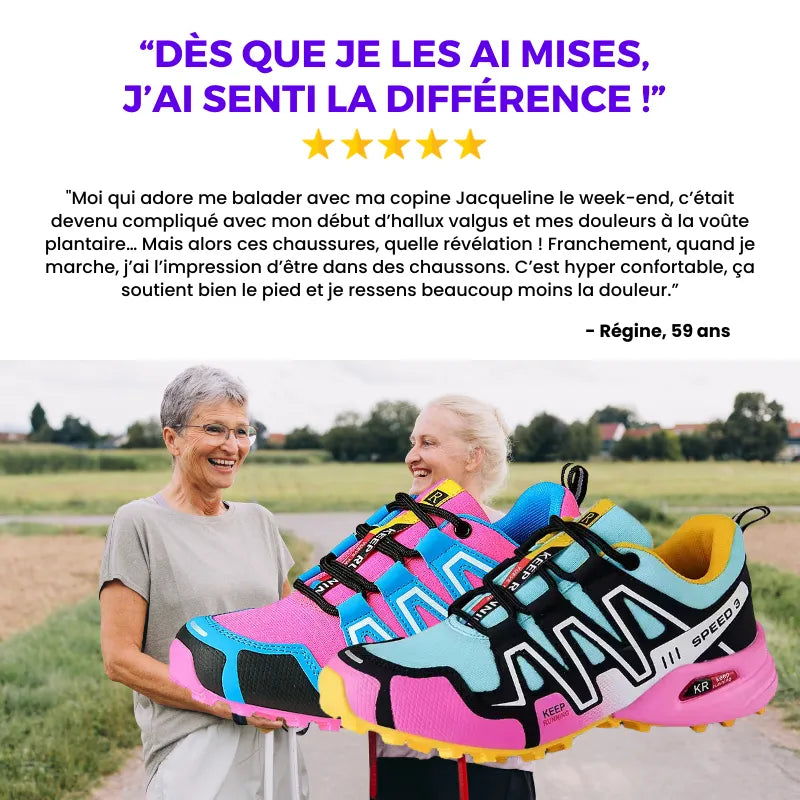 De Paris™ – Chaussures de marche à confort orthopédique