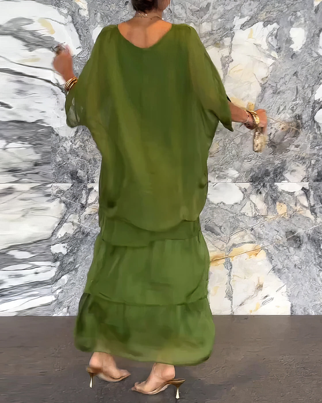 De Paris™ | Élégance Chloé – Robe artistique à coupe ample